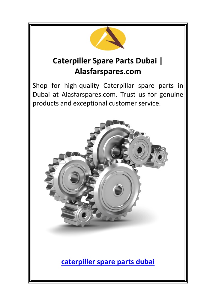 caterpiller spare parts dubai alasfarspares com