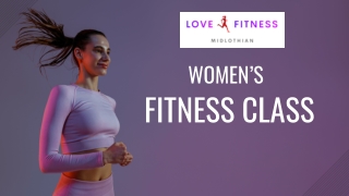 Empowering Women's Fitness Classes in Midlothian