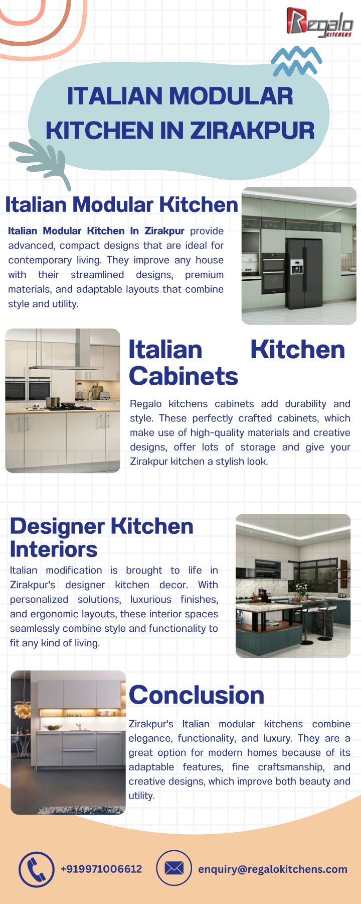 italian modular kitchen in zirakpur