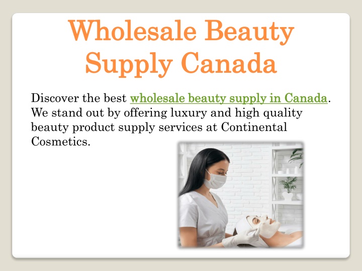 wholesale beauty supply canada