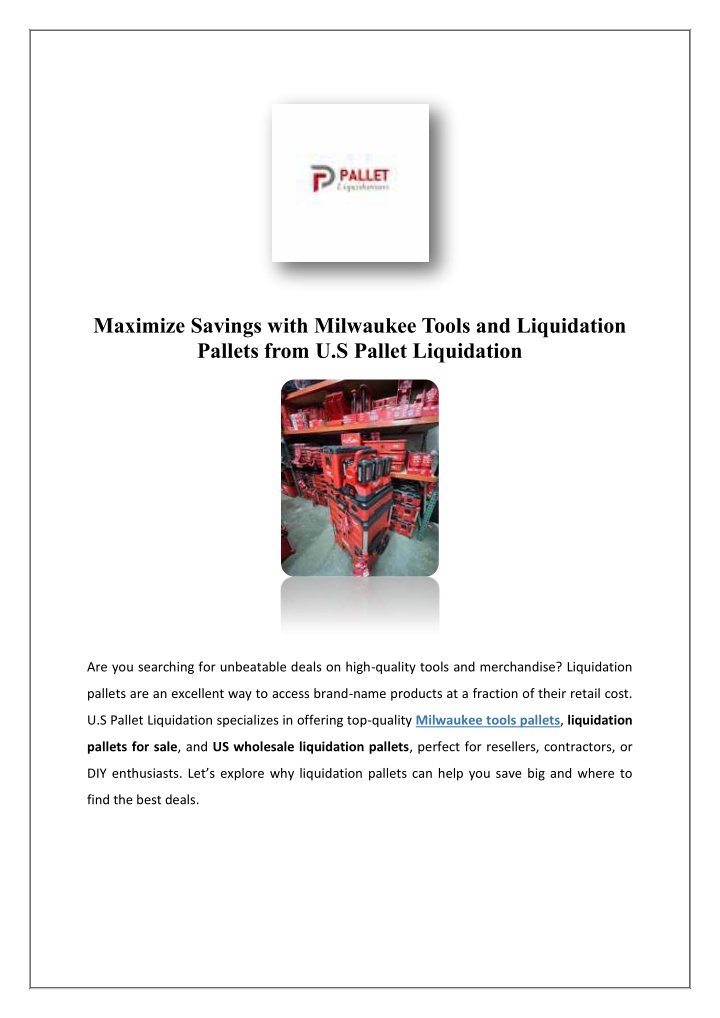 maximize savings with milwaukee tools