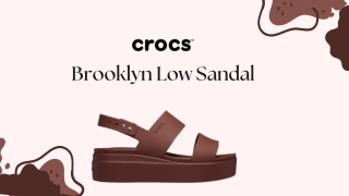 Buy Brooklyn Low Sandal Online In India