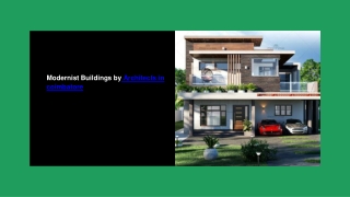 Modernist Buildings by Architects in coimbatore
