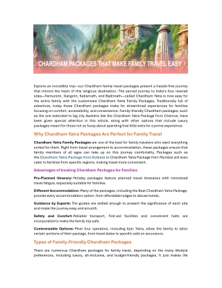explore an incredible trip our chardham family