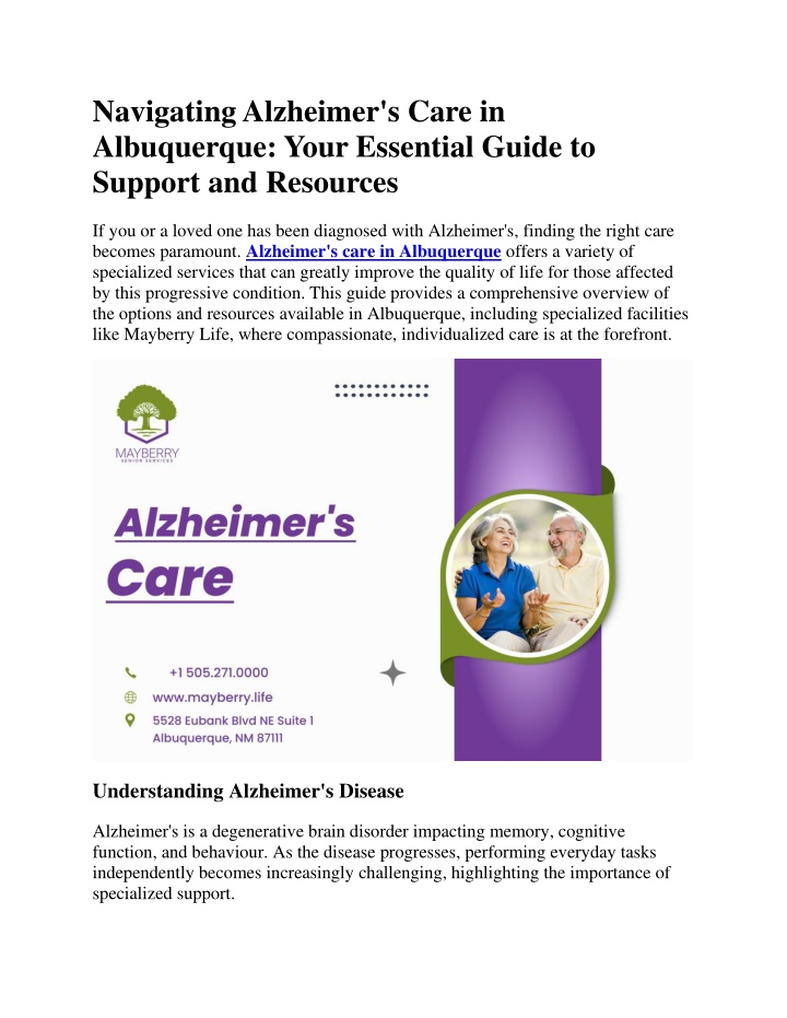 navigating alzheimer s care in albuquerque your