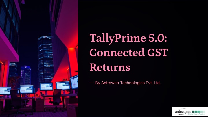 tallyprime 5 0 connected gst returns