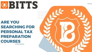 are you searching for personal tax preparation