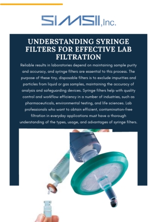 Understanding Syringe Filters for Effective Lab Filtration (1)