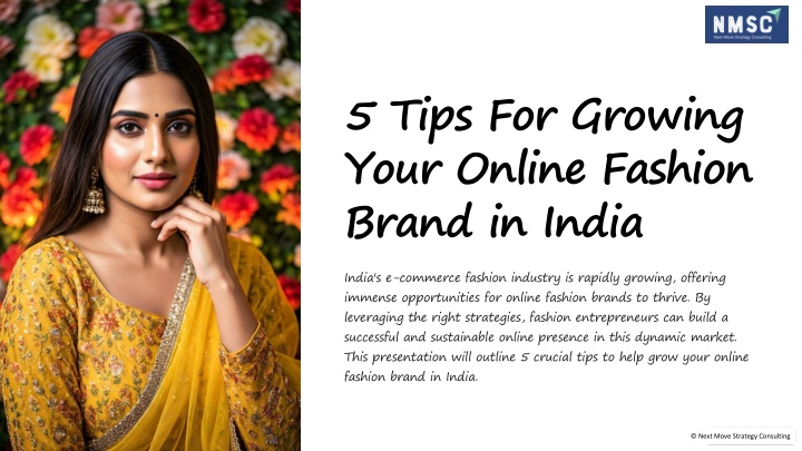 5 tips for growing your online fashion brand