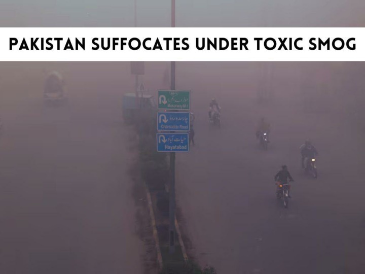 pakistan suffocates under toxic smog