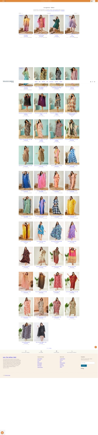 Buy Women Kaftan Nightwear And Loungewear Dresses - The Kaftan Company