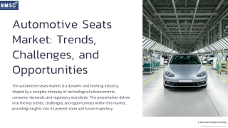 Trends and Opportunities in the Automotive Seats Market