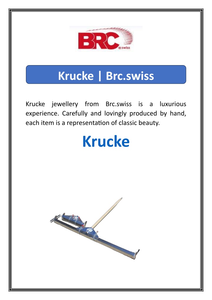 krucke brc swiss