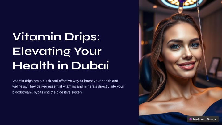 vitamin drips elevating your health in dubai