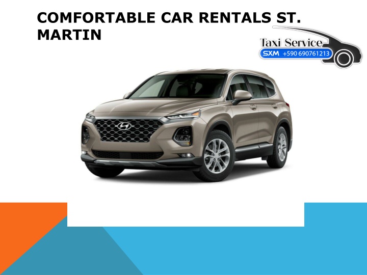 comfortable car rentals st martin