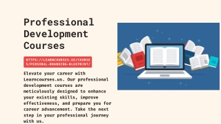 Professional Development Courses