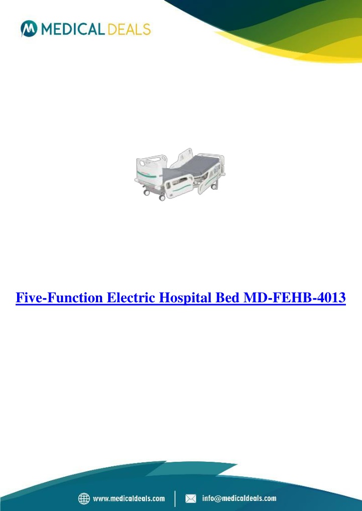 five function electric hospital bed md fehb 4013