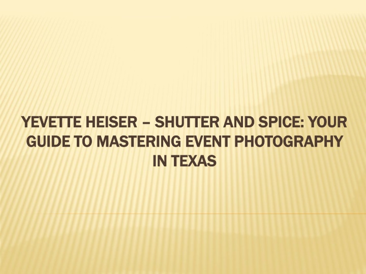 yevette heiser shutter and spice your guide to mastering event photography in texas