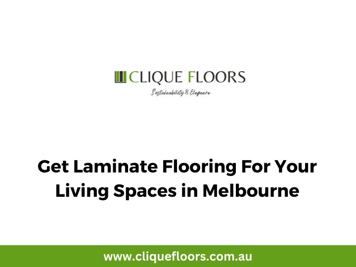 get laminate flooring for your living spaces