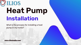 What is the process for installing a heat pump in my home?