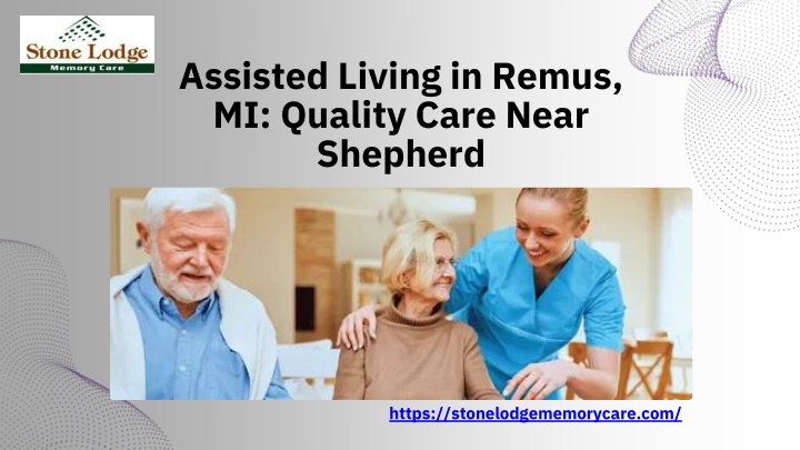 assisted living in remus mi quality care near