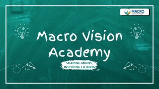 A Guide to Quality CBSE Education in Burhanpur – Macro Vision Academy