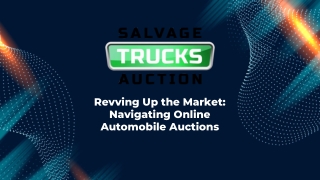 revving up the market navigating online