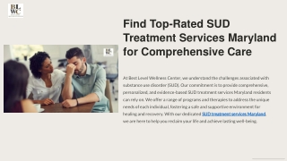 find top rated sud treatment services maryland