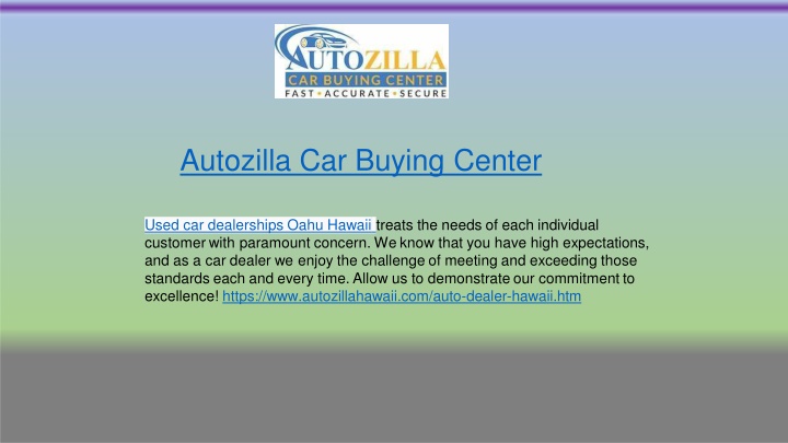 autozilla car buying center