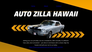 Sell Car Fast In Honolulu