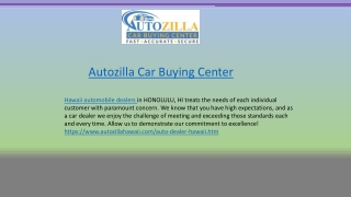 Budget Friendly Auto Dealers in Hawaii