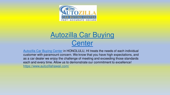 autozilla car buying center