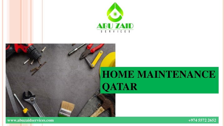 home maintenance qatar