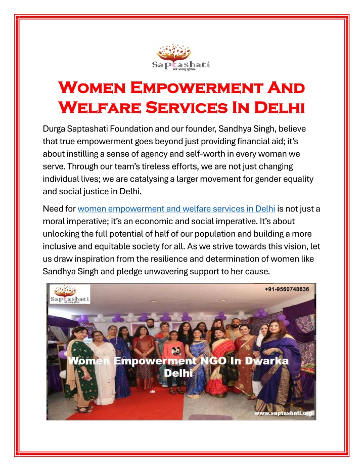 women empowerment and women empowerment