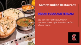 Authentic Indian Food in Amsterdam | Samrat Indian Restaurant