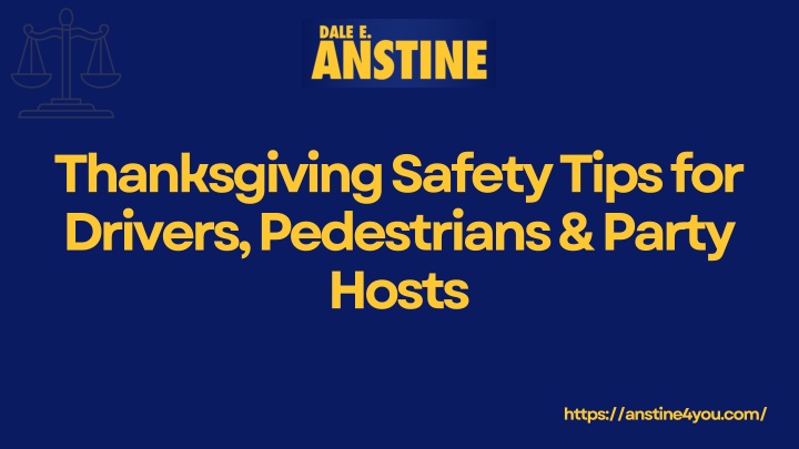 thanksgiving safety tips for drivers pedestrians