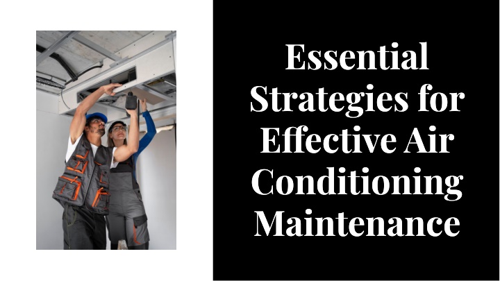 essential strategies for e ective