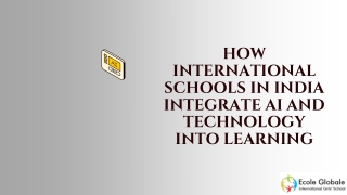 how international schools in india integrate