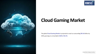 Emerging Trends in the Cloud Gaming Market