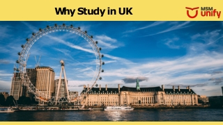 why study in uk