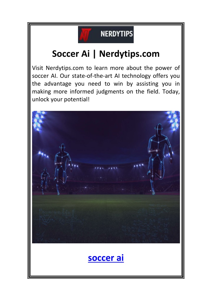 soccer ai nerdytips com