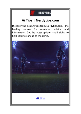 Ai Tips  Nerdytips.com