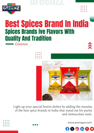 Best Spices Brand In India - Enhancing Festive Flavors With Quality And Tradition