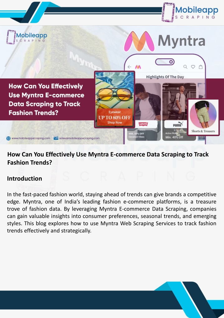 how does scraping wayfair app product data drive