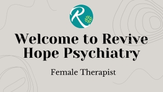 Female Therapist