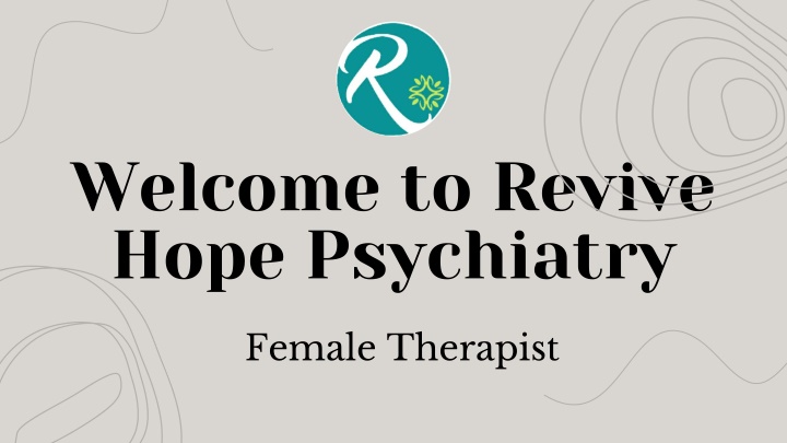 welcome to revive hope psychiatry