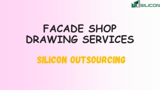 facade shop drawing services