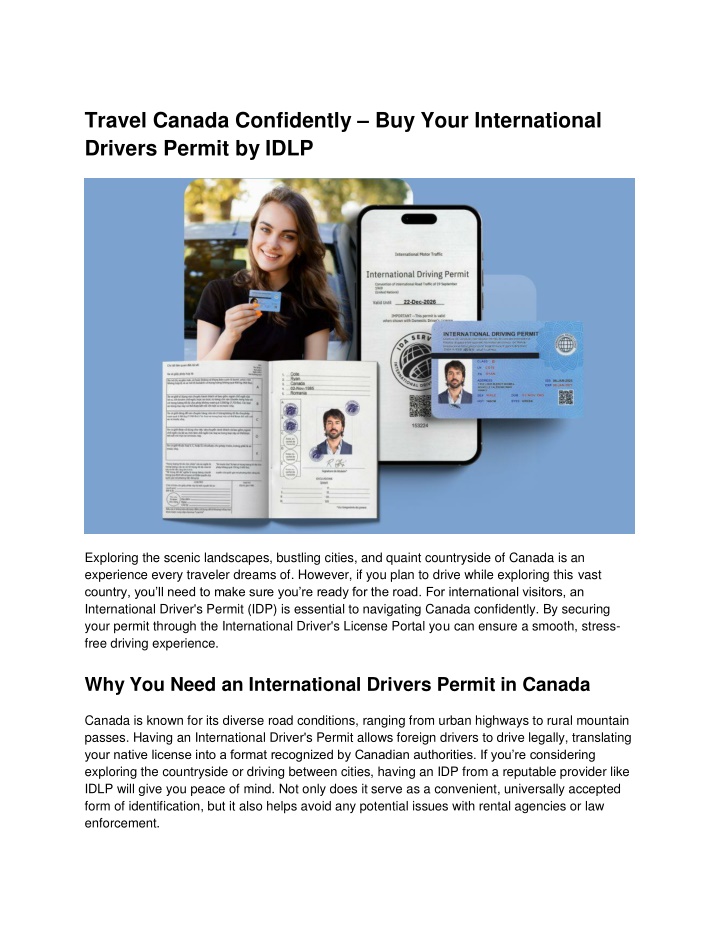 travel canada confidently buy your international