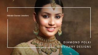 Diamond Polki Jewellery Designs