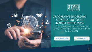 Automotive Electronic Control Unit (ECU) Market Growth and Outlook